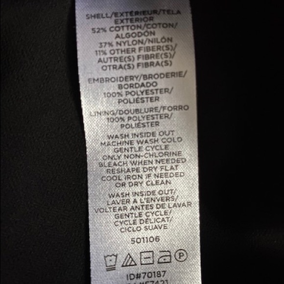 Lace embroidered sleeveless top - Picture 4 of 4